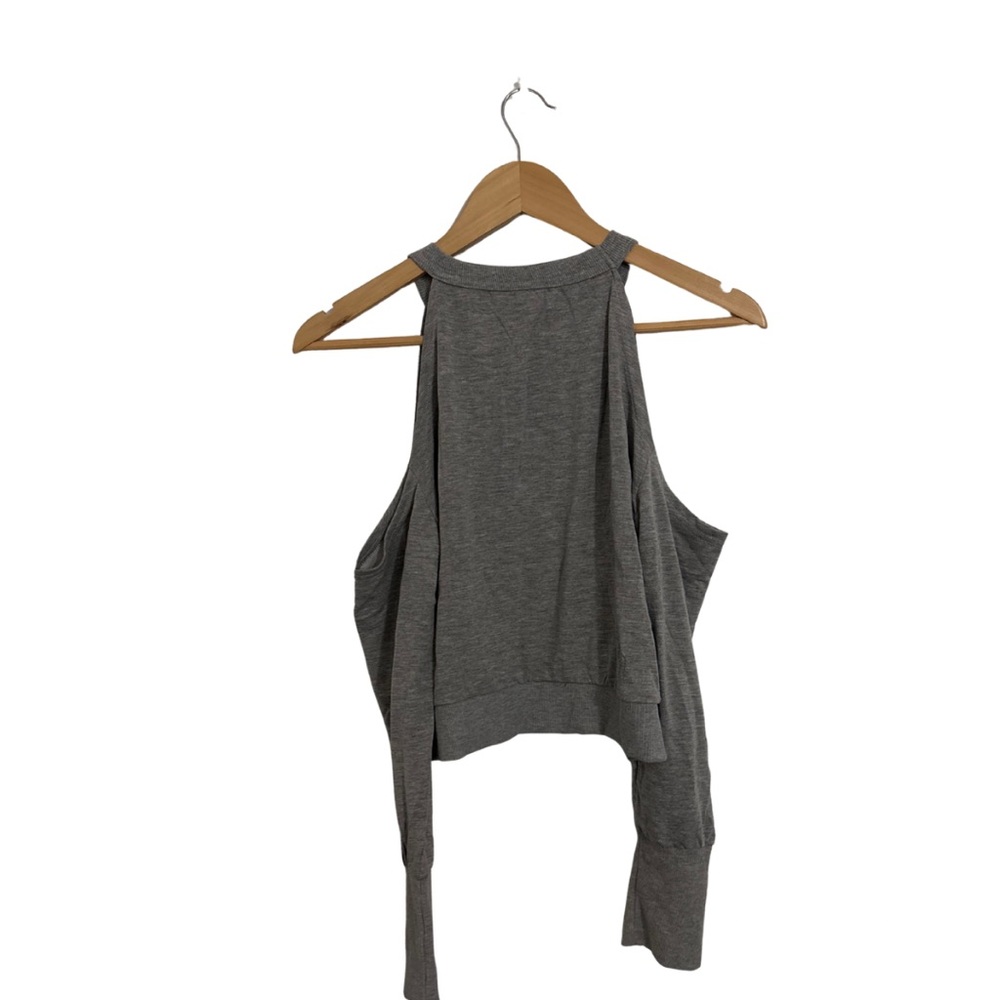 Gray Women's Sleeveless Top - Picture 2 of 3